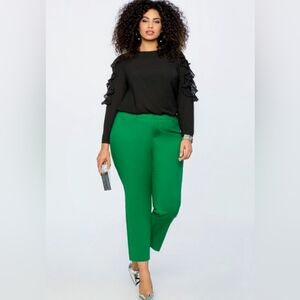 Eloquii Green Women's Pants Size 14R
